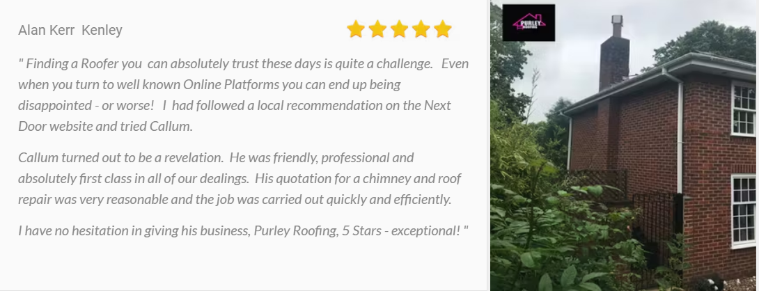Purley Roofing business image in Purley, Surrey