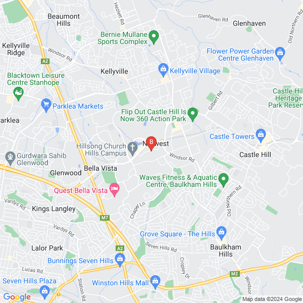 FivePearls location map