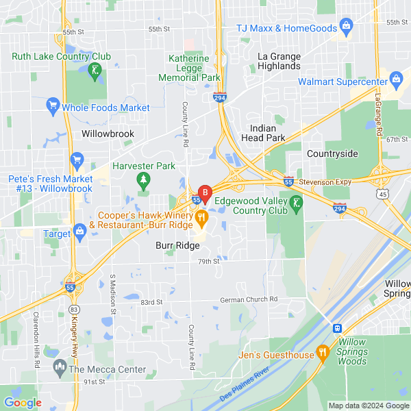 Michael R Burns Inc location map
