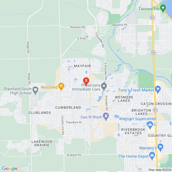 Allison Ann Hair & Makeup Design location map